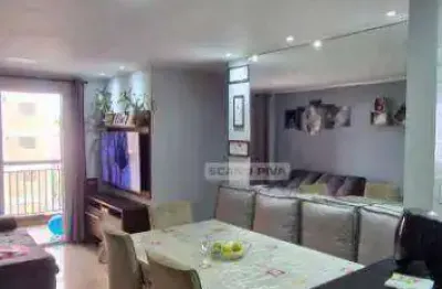 Apartamento com 3 dormitórios para alugar, 65 m² por r$ 2.860/mês - vila camilópolis - santo andré/sp