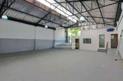 Galpão para alugar, 394 m² por r$ 15.000/mês - fundação - são caetano do sul/sp