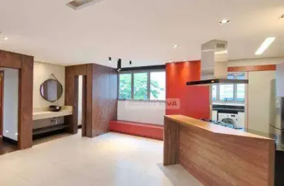 Apartamento com 3 dormitórios para alugar, 135 m² por R$ 7.686,36/mês - Campestre - Santo André/SP