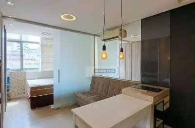 Kitnet com 1 dormitório para alugar, 30 m² por R$ 2.500/mês - Pinheiros - São Paulo/SP