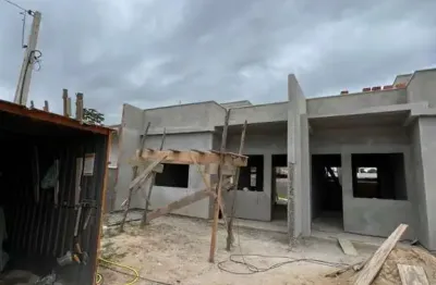 Casa para venda em barra velha, quinta dos açorianos, 2 dormitórios, 1 banheiro, 1 vaga