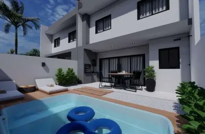 Casa para venda em barra velha, itajuba, 3 dormitórios, 1 suíte, 3 banheiros, 2 vagas