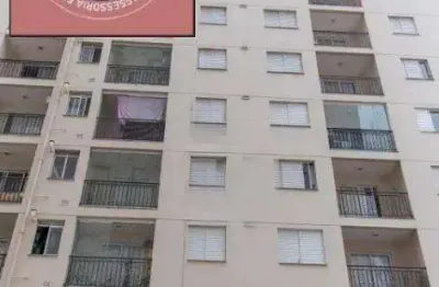Apartamento para venda em diadema, vila conceçao, 2 dormitórios, 1 suíte, 2 banheiros, 1 vaga