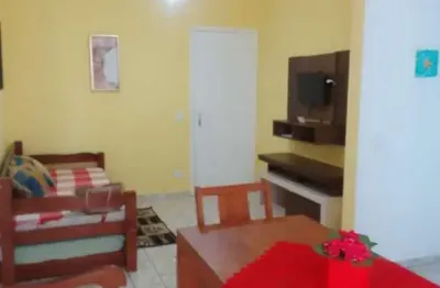 Apartamento para venda em guarujá, jardim virgínia, 1 dormitório, 1 banheiro, 1 vaga