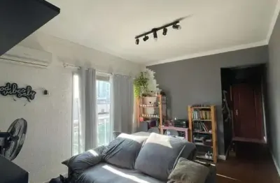Apartamento para venda em santos, ponta da praia, 2 dormitórios, 1 suíte, 1 banheiro, 1 vaga