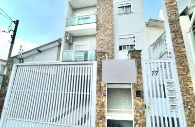 Cobertura para venda em santo andré, vila pires, 2 dormitórios, 1 suíte, 2 banheiros, 1 vaga