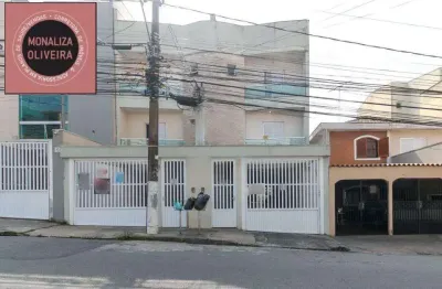 Sobrado para venda em santo andré, vila américa, 2 dormitórios, 1 banheiro, 1 vaga