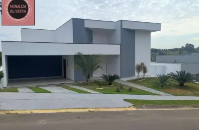 Casa em condomínio para venda em boituva, portal dos lagos, 3 dormitórios, 3 suítes, 5 banheiros, 4 vagas