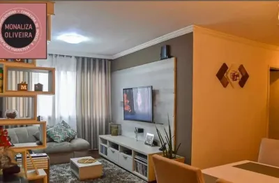 Apartamento para venda em são bernardo do campo, parque terra nova, 3 dormitórios, 1 banheiro, 1 vaga