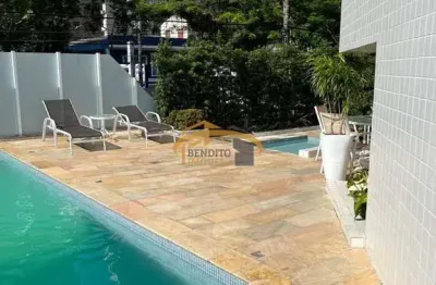 Apartamento para venda, pitangueiras, guarujá, com 4 suítes, 2 vagas de garagem, varanda gourmet, lazer completo, 2 quadras da praia