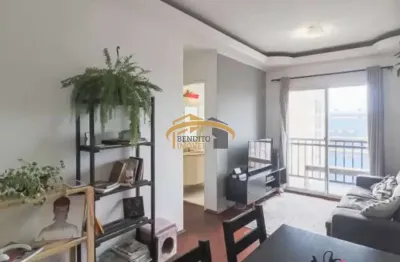 Apartamento santo antônio/califórnia com 2 dormitórios, sacada e 1 vaga de garagem. ok para financiamento e fgts