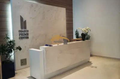 Sala comercial para venda, osasco prime center, vila yara, com banheiro privativo e 1 vaga de garagem.