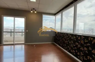 Sala comercial para venda ou locação, jardins do brasil, osasco, centro, com banheiro privativo, sacada, 1 vaga de garagem.