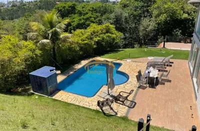 Chácara para venda, condomínio porta do sol, mairinque, com 5 dormitórios, sendo 2 suítes, piscina, área gourmet.