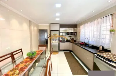 Sobrado 180m² no jardim d´abril em osasco com área gourmet e 3 dormitórios 1 suíte suíte