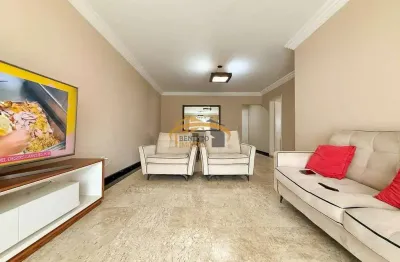 Apartamento para venda, praia grande, canto do forte, com 3 dormitórios, sendo 1 suite, 2 vagas de garagens demarcadas, vista para o mar, mobiliado.