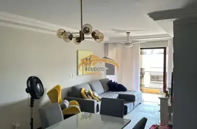 Apartamento para venda, mobiliado, bairro da Enseada, Guarujá, com 3 dormitórios, sendo 1 suíte, 2 vagas de garagem, condomínio com lazer.