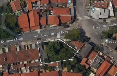 Terreno à venda na Rua Doutor Romeo Ferro, 455, Jardim Bonfiglioli, São Paulo