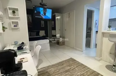 Flat com 1 quarto para alugar na Avenida Ibijaú, 368, Moema, São Paulo