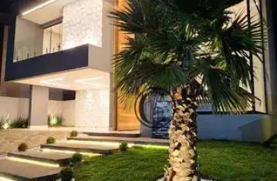 Casa com 3 dormitórios à venda, 313 m² por r$ 2.800.000,00 - alphaville nova esplanada - votorantim/sp