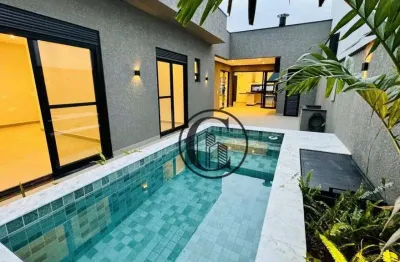 Casa com 3 dormitórios à venda, 176 m² por r$ 1.350.000,00 - condomínio residencial flores - votorantim/sp