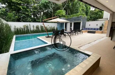 Sobrado com 7 dormitórios à venda, 380 m² por r$ 8.800.000,00 - riviera de são lourenço - bertioga/sp
