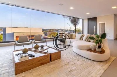 Sobrado com 3 dormitórios à venda, 450 m² por r$ 3.990.000,00 - alphaville nova esplanada - votorantim/sp