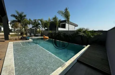 Sobrado com 5 dormitórios, 460 m² - venda por r$ 4.400.000,00 ou aluguel por r$ 31.400,00/mês - alphaville nova esplanada - votorantim/sp