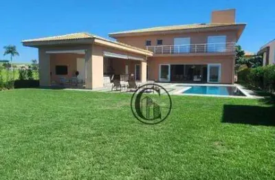 Casa com 5 dormitórios à venda, 448 m² por r$ 5.500.000,00 - fazenda alvorada - porto feliz/sp