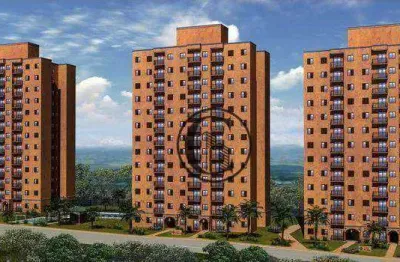 Apartamento com 2 quartos à venda, 54 m² por r$ 330.000 - condomínio torres de málaga - sorocaba/sp