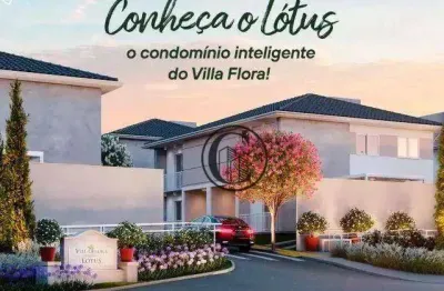 Sobrado com 3 dormitórios à venda, 113 m² por r$ 850.000,00 - condomínio villa flora - votorantim/sp