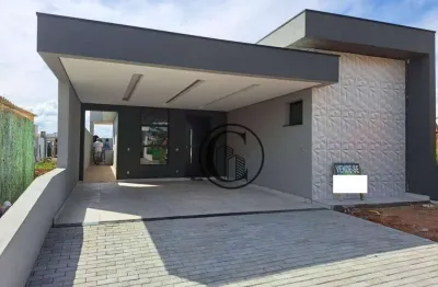 Casa com 3 dormitórios à venda, 132 m² por r$ 760.000,00 - condomínio reserva ipanema - sorocaba/sp