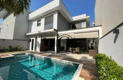 Sobrado com 4 dormitórios à venda, 330 m² por r$ 2.700.000,00 - condomínio sunset - sorocaba/sp