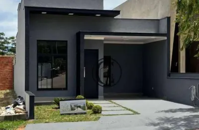 Casa com 3 dormitórios à venda, 100 m² por r$ 669.000,00 - condomínio villagio ipanema - sorocaba/sp