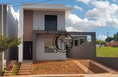 Sobrado com 3 dormitórios à venda, 98 m² por r$ 625.000,00 - condomínio residencial jardim - sorocaba/sp