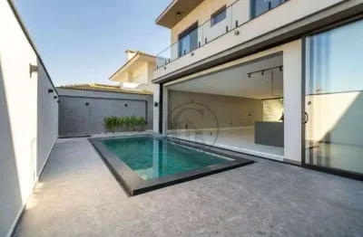 Sobrado com 4 dormitórios à venda, 300 m² por r$ 2.590.000,00 - condomínio chácara ondina - sorocaba/sp