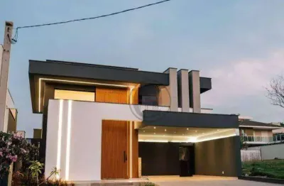 Casa 3 dormitórios à venda, 247 m² por r$ 2.400.000 - condomínio mont blanc - sorocaba/sp