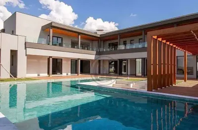 Sobrado com 5 dormitórios à venda, 1500 m² por r$ 13.900.000,00 - fazenda alvorada - porto feliz/sp