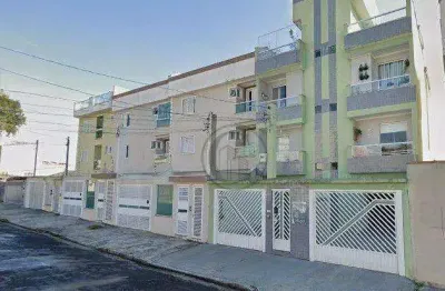 Cobertura com 3 dormitórios à venda, 130 m² por r$ 520.000,00 - vila marina - santo andré/sp