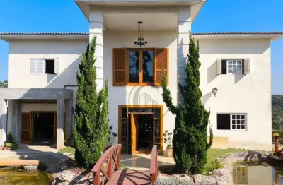 Casa com 6 dormitórios à venda, 1200 m² por r$ 4.900.000 - condomínio porta do sol - mairinque/sp