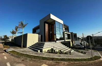 Sobrado com 3 dormitórios à venda, 369 m² por r$ 2.300.000 - condomínio campos do conde - sorocaba/sp