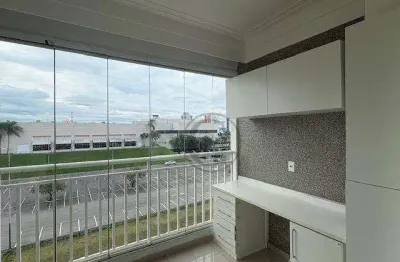 Apartamento com 2 quartos para alugar, 89 m² por r$ 4.470/mês - parque campolim - sorocaba/sp