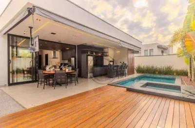 Casa com 3 quartos à venda, 219 m²  r$ 2.550.000 - alphaville nova esplanada - votorantim/sp