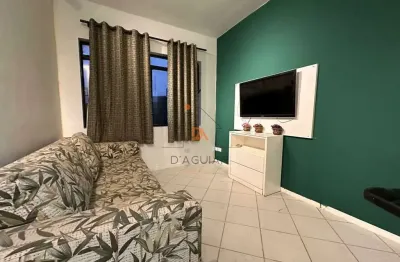 Apartamento mobiliado para locação no bairro de santana com um quarto, sala e cozinha