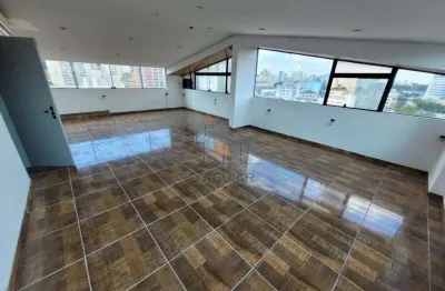 Sala comercial ampla em santana andar alto com vista e localização