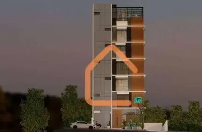 Apartamento com 1 dormitório à venda, 22 m² por r$ 146.000,00 - santa rita ii - pouso alegre/mg