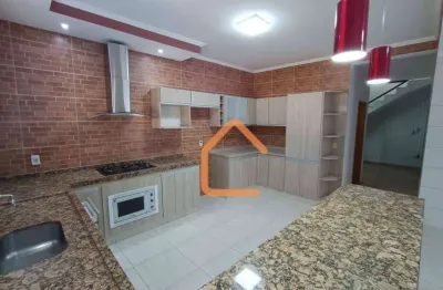 Casa com 3 dormitórios para alugar, 215 m² por r$ 4.500,00/mês - colinas de santa barbara - pouso alegre/mg