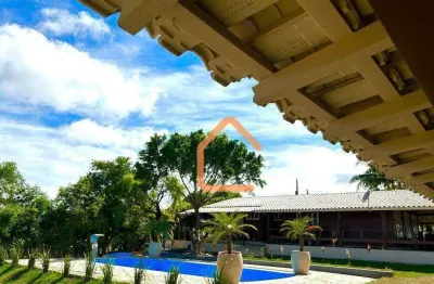 Chácara com 3 dormitórios à venda, 3000 m² por r$ 1.650.000,00 - belvedere - pouso alegre/mg