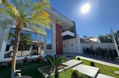 A casa dos sonhos com alto padrão de acabamento no vale verde - palhoça