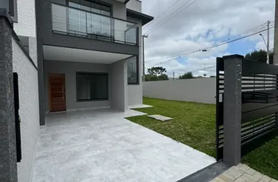 Sobrado de esquina incrivel localizado em fazenda rio grande